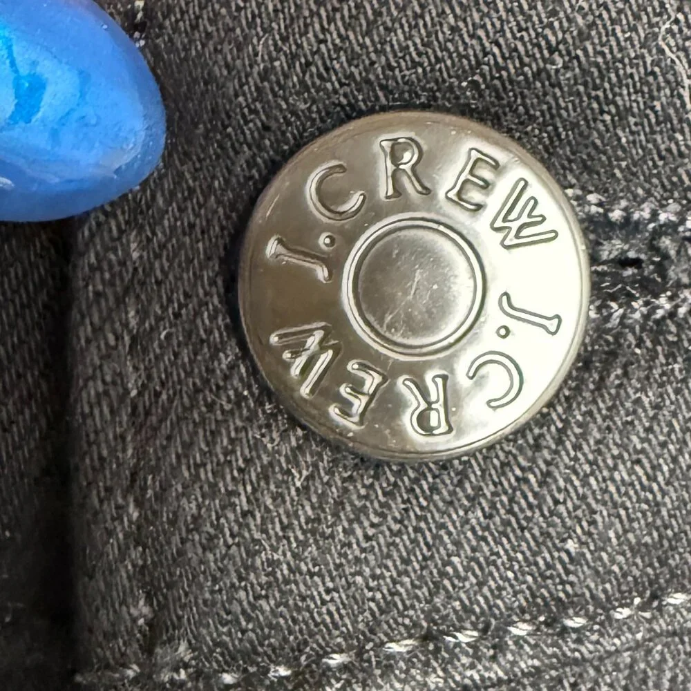 NWOT Women's J. CREW Essential‎ Straight Jean All Day Stretch Black | Size 29